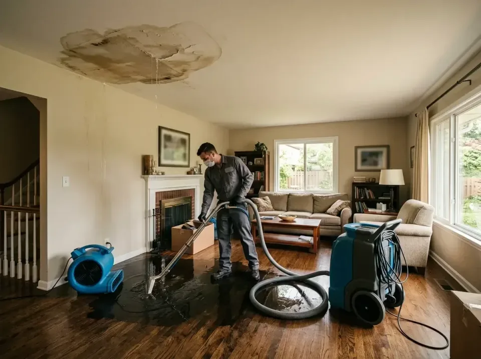 attic-pipe-burst-ceiling-drip-008 — frequently asked questions, Water Damage Restoration & Carpet Care in Sarasota, FL